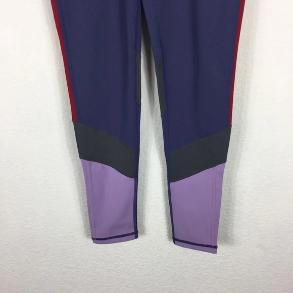 Vie Active Lulu Colorblock High Rise Full Leggings Small - Picture 9 of 14
